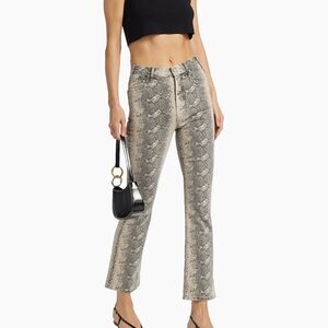 Women's Snake Print Jeans